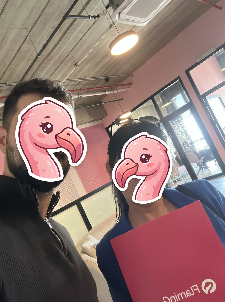 Flamingo client signing 3