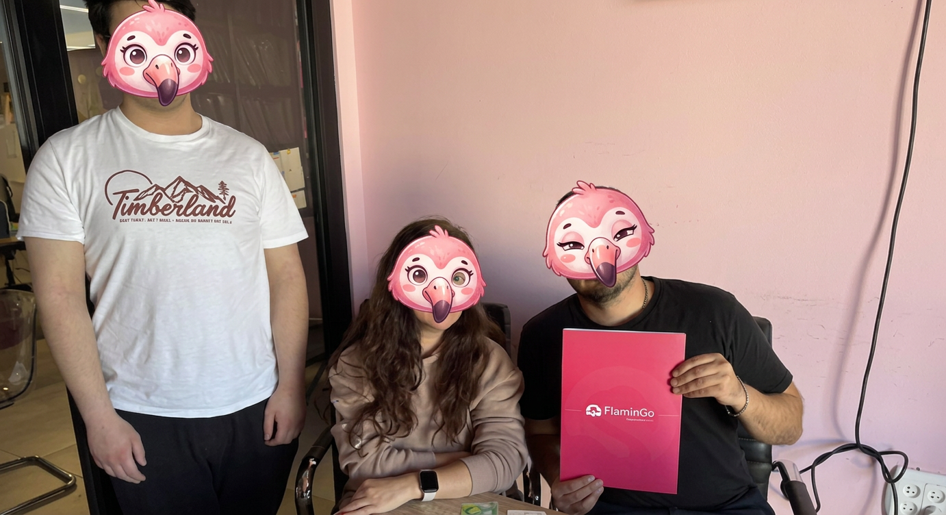 לקוח פלמינגו עם חוזה שכירות 8